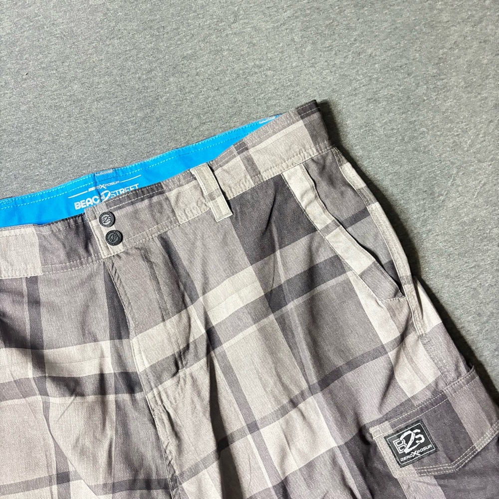 ZeroXposur Gray Plaid‎ Boardshorts